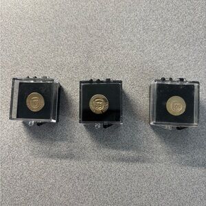 Gold Coins in Display Cases